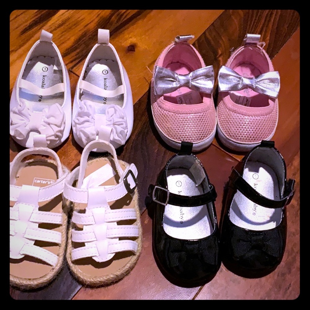 Size 1 baby girl shoes!